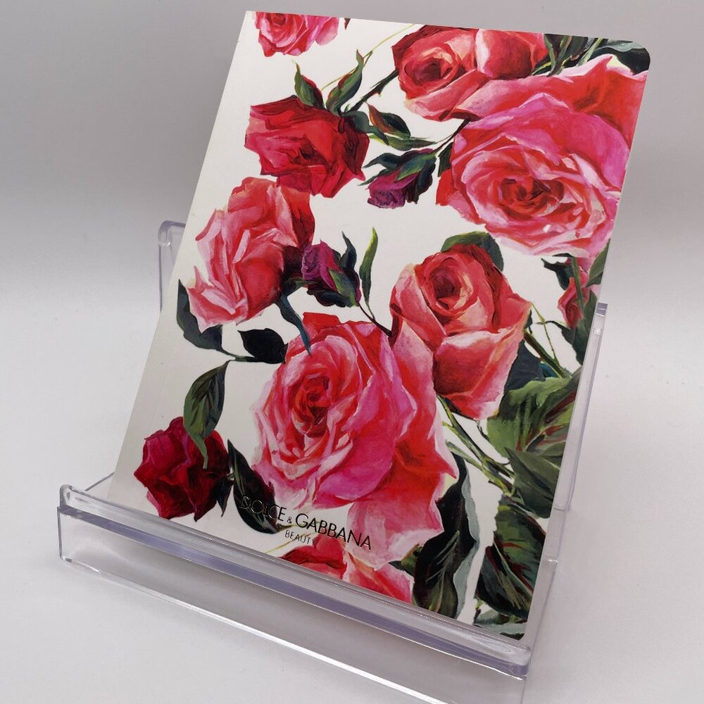NEW Dolce & Gabbana Rosa Unlined Notebook